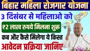 Mukhyamantri Mahila Rojgar Yojna 2025: