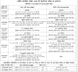 Bihar Board 10th Final Exam Date & Routine Download 2026: