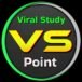 Viral Study Point Official Logo VS Point HD Neon Design