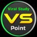 Viral Study Point Official Logo VS Point HD Neon Design