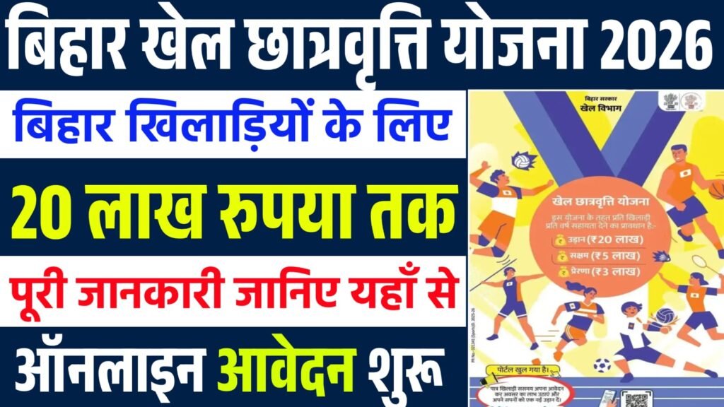 BR State Sports Scholarship Yojana 2026