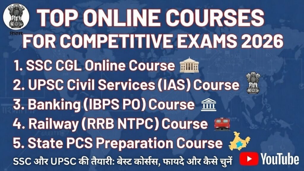 Best Online Courses for Competitive Exams 2026