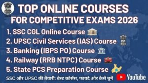 Best Online Courses for Competitive Exams 2026