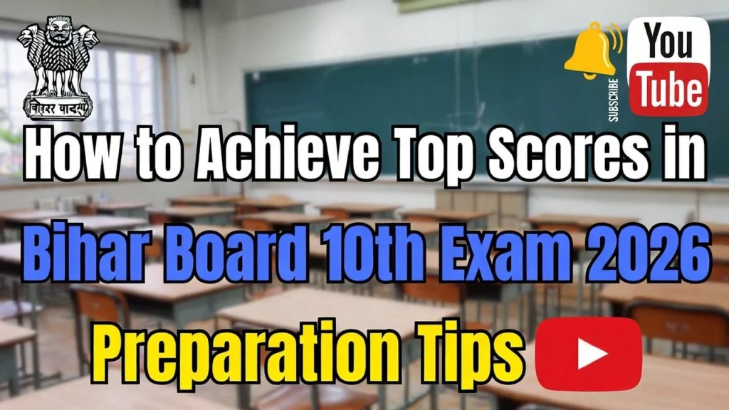 Bihar Board 10th Exam 2026 Preparation Tips