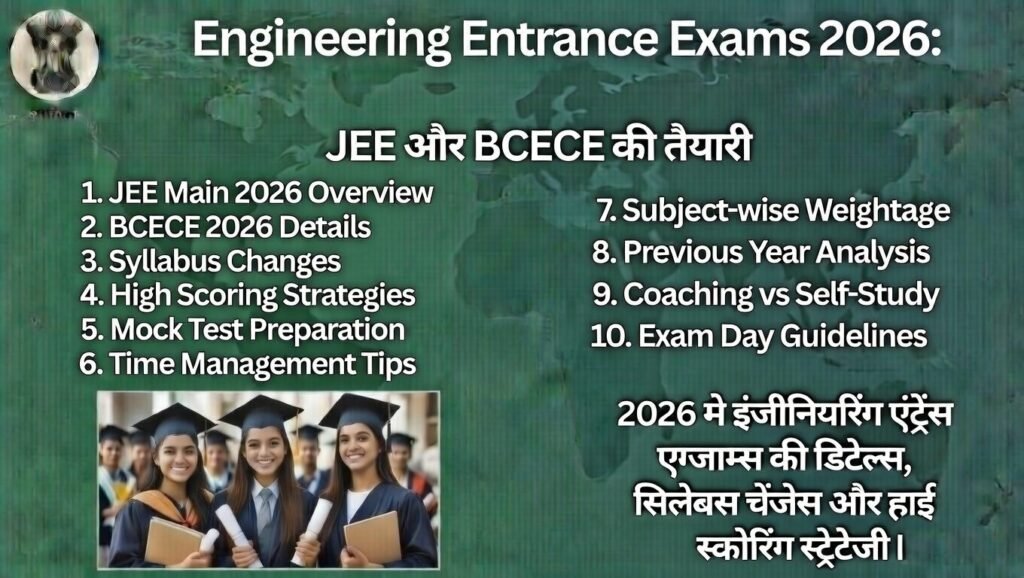 Engineering Entrance Exams 2026
