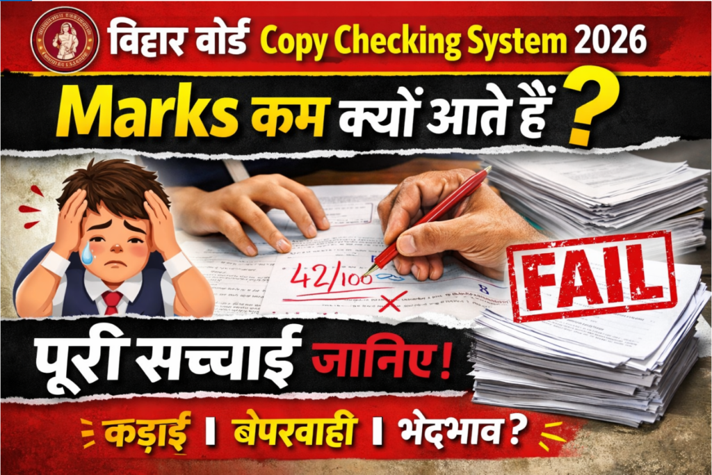 Bihar Board Copy Checking System 2026