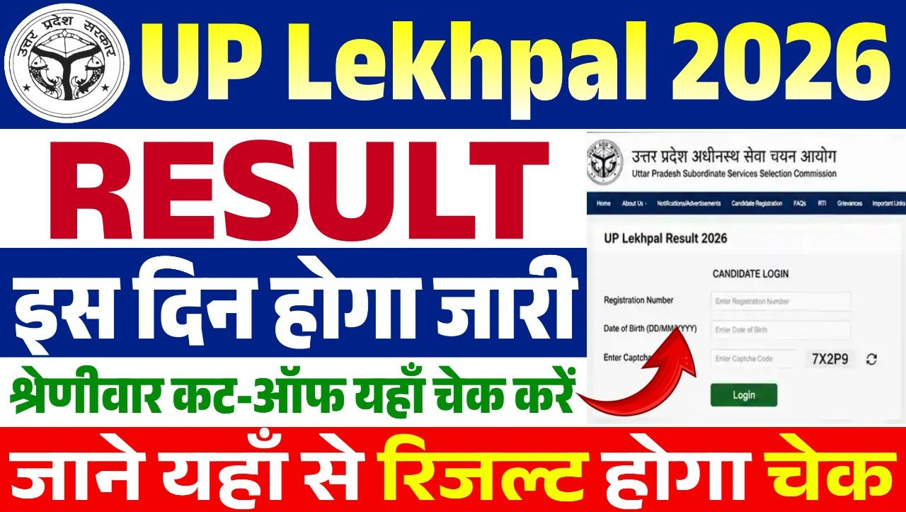 UPSSSC Lekhpal Result 2026