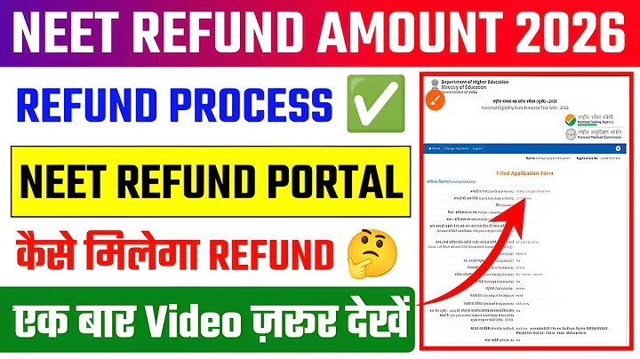 NEET UG Fee Refund 2026