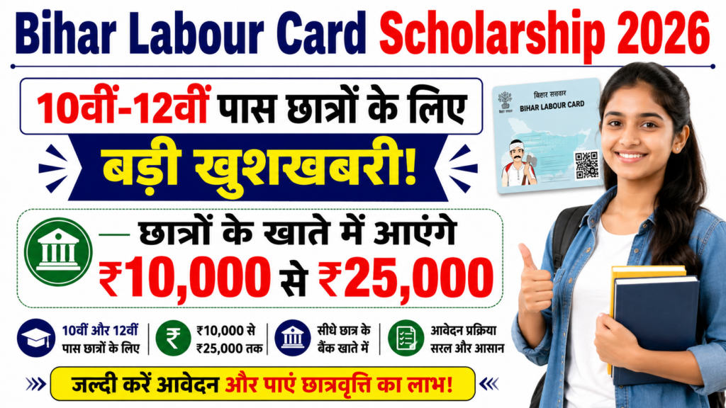 Bihar Labour Card Scholarship 2026