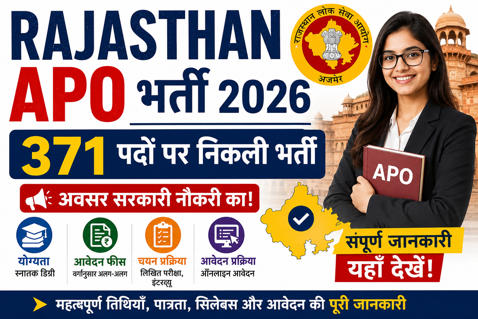 Rajasthan APO Bharti 2026